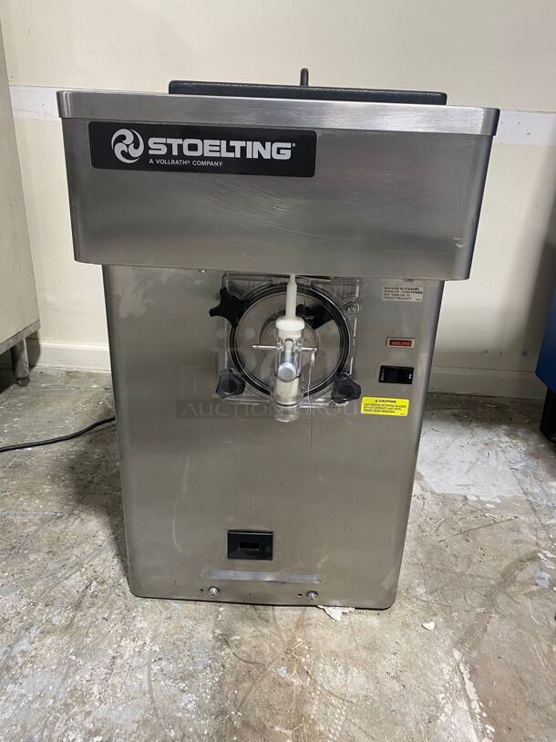 Stoelting F112-38 Single Flavor Gravity Shake/Frozen Beverage Countertop Freezer, Air Cooled
 - Image 1 of 5