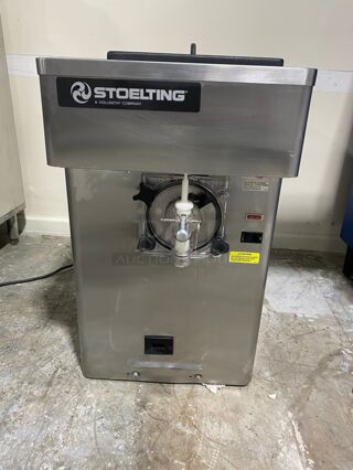 Stoelting F112-38 Single Flavor Gravity Shake/Frozen Beverage Countertop Freezer, Air Cooled
