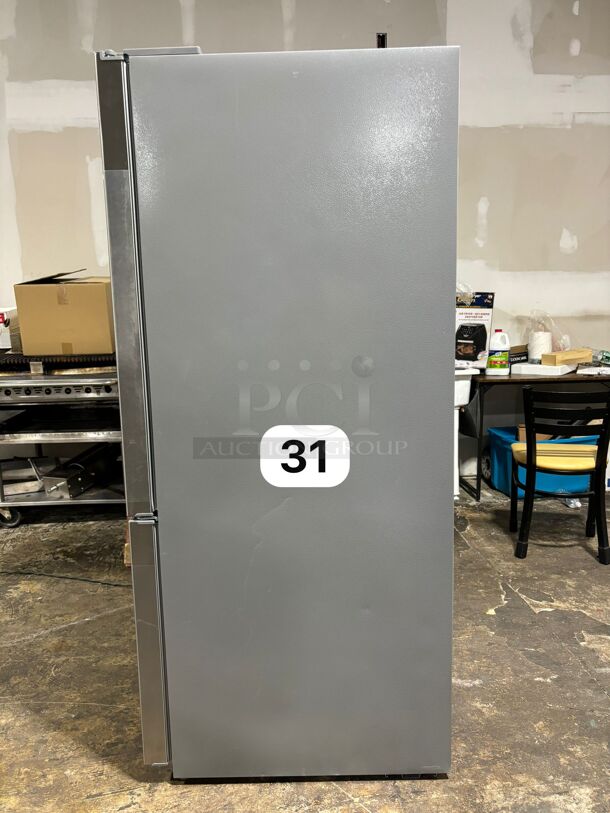 Insignia™ - 18.6 Cu. Ft. Bottom Freezer Refrigerator with ENERGY STAR Certification - Stainless Steel - Image 7 of 7