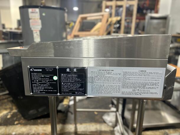 Brand New Dukers DCCB48 48"W Gas Countertop Charbroiler - 140,000 BTU
 - Image 3 of 8