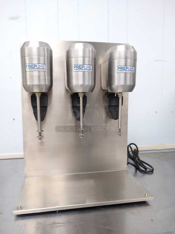 GORGEOUS Prepline TRIPLE Spindle Commercial Drink Mixer, Milkshake Machine - 120V
 - Image 1 of 10