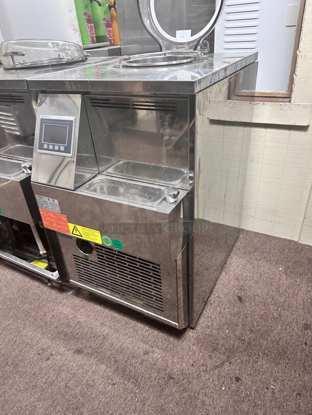 Late Model Florntia SL1 Churning Batch Freezer Gelato Machine w/ (1) 15 qt Flavor Hopper, 220v Working - Image 9 of 10