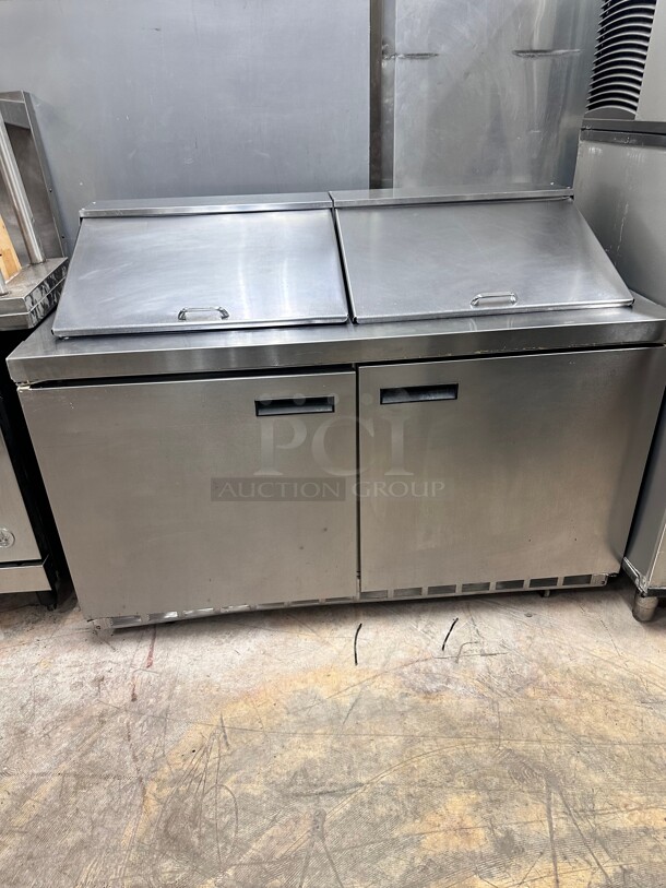 Delfield Commercial 72" Mega Top Sandwich Prep Table 115 Volt Tested and Working! - Image 5 of 9