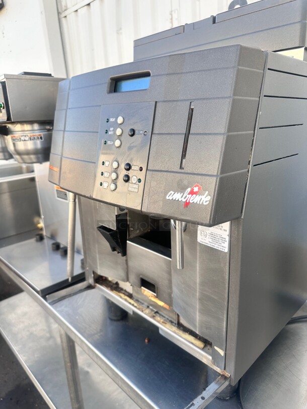 SCHAERER AMBIENTE 15SO Espresso Machine 220 Volt Working Missing Drip Tray - Image 6 of 11