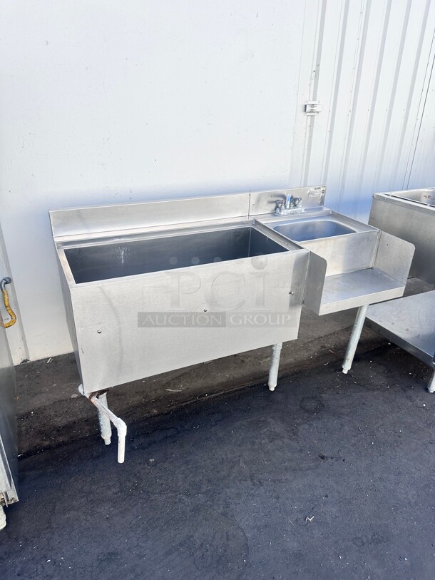 Commercial Bar Hand Sink With Ice Bin Cold Plated NSF  - Image 6 of 6