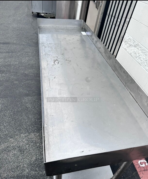 Commercial 72 Inch Stainless Steel Work Table With Under Shelf - Image 3 of 6