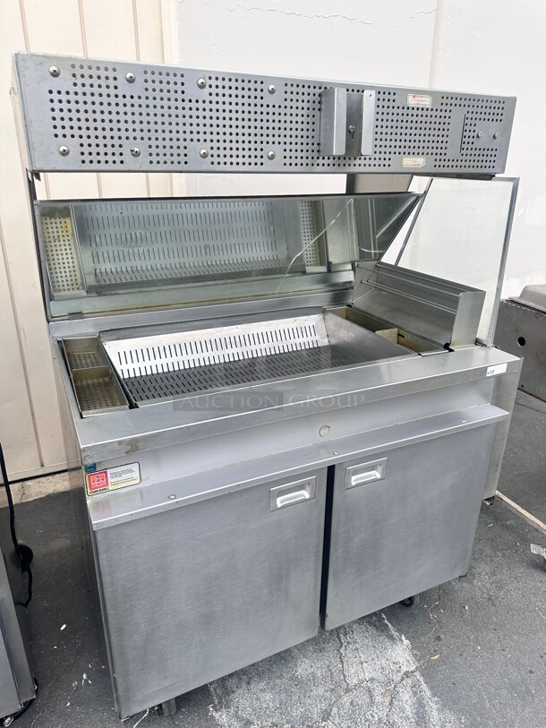 Marshall Air RR5-48.5LT ThermoGlo Fryer Dump Station 220 Volt 1 Phase  - Image 9 of 9