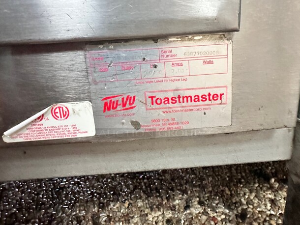 Toastmaster 3B80AT09 29.19 inch W Counter Top In Warming Drawer w/ (2) 21.5 inch Compartments, 120v - Image 7 of 7