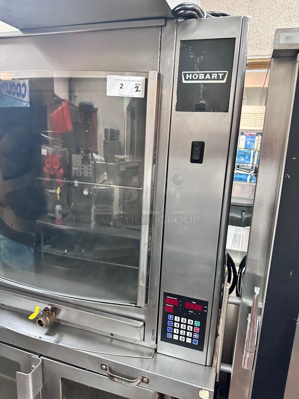 Working HOBART HR7 ELECTRIC ROTISSERIE CHICKEN RIBS Machine NSF 220 Volt 3 Phase  - Image 2 of 7