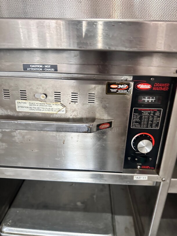 Commercial Stainless Steel Table with  Warmer Drawer 115 Volt
50x36x24 - Image 6 of 8