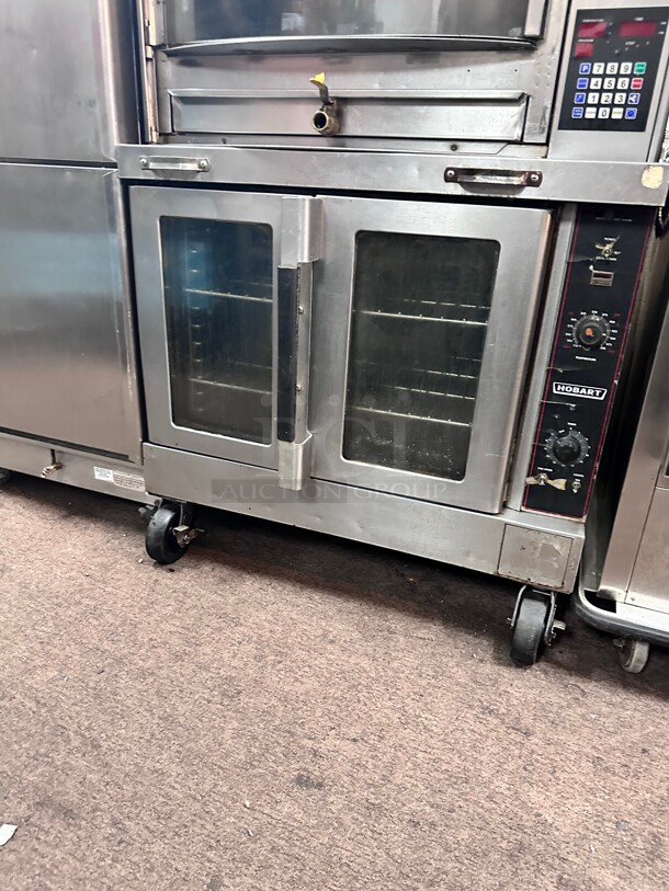 Working HOBART Commercial Full Size Convection Oven  Electric 208V 3/1 Phase NSF 
 - Image 4 of 9