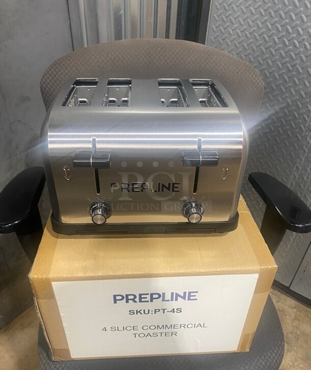 Prepline 4 Slice Commercial Toaster! MODEL FT03B 120V 