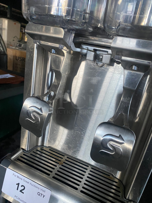 LATE MODEL! 2019 Crathco Commercial Countertop Dual Refrigerated Beverage Dispenser! Model: CS2E/1D16 SN: T456813 120V 60HZ - Image 6 of 9