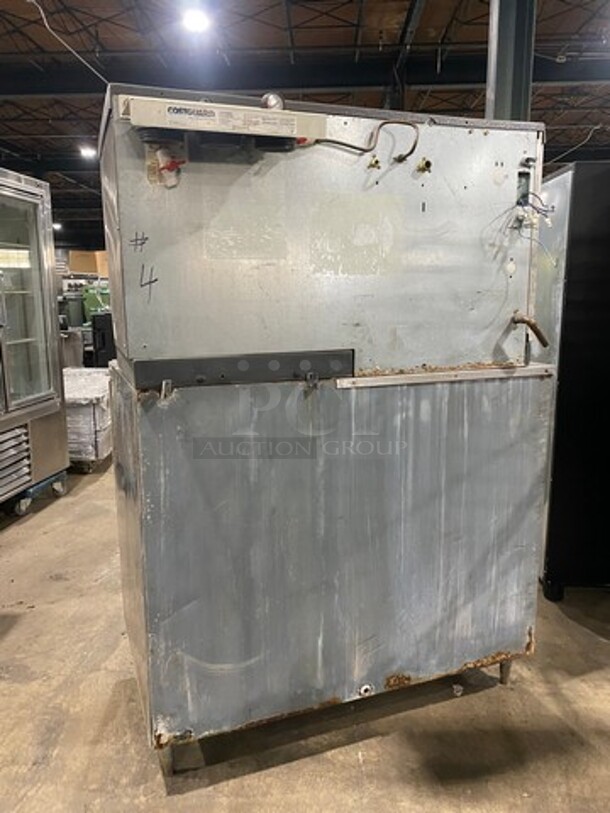 ALL ONE MONEY!  Scotsman Commercial 1500 Lbs Ice Maker Machine! With Commercial Ice Bin! All Stainless Steel! On Legs! Model: CME1656RS3F SN:64749808S 208/230V 60HZ 3 Phase - Image 3 of 10
