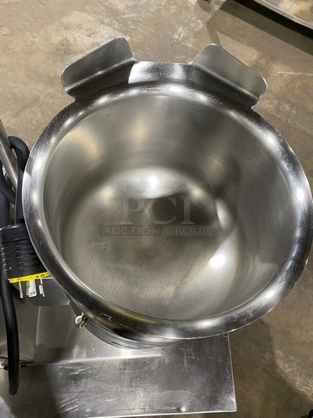 Cleveland Commercial Electric Powered Tilting Soup Kettle! All Stainless Steel! On Legs! - Image 5 of 9