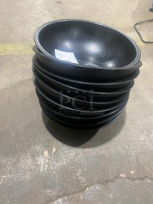 Black Poly Bowls! 8x Your Bid! - Image 2 of 5