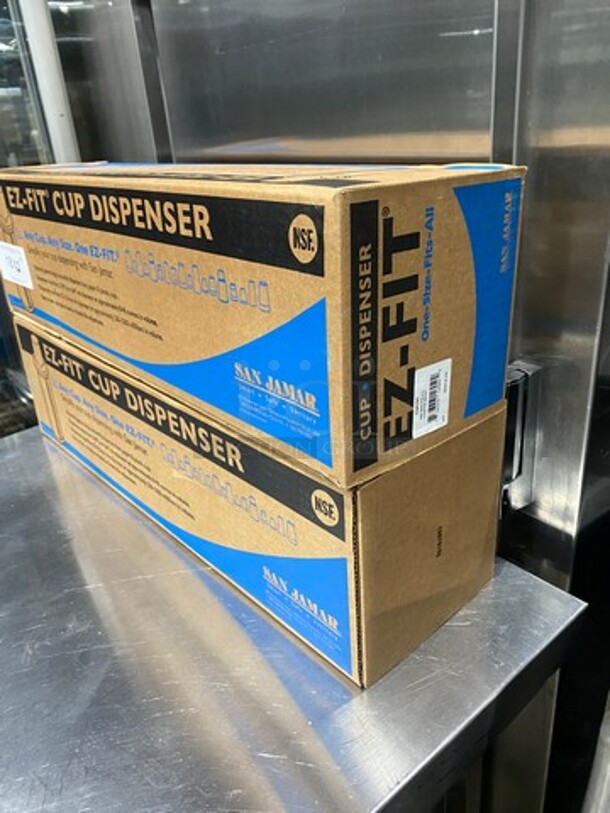 NEW! IN THE BOX! San Jamar EZ-Fit Cup Dispenser! One Size Fits All! 2x Your Bid! - Image 2 of 8