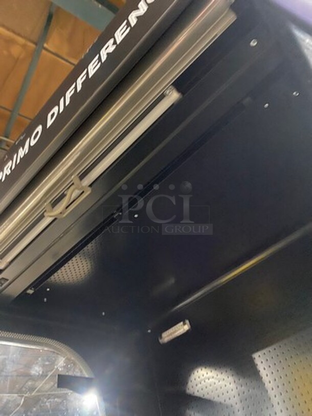 WOW! Ojeda Commercial Refrigerated Open Grab-N-Go Case Merchandiser! With Front Cover! With View Through Sides! On Casters! Working When Removed! - Image 6 of 9