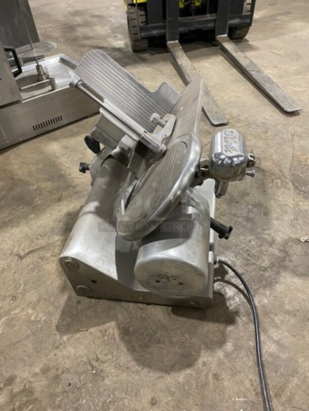 Globe Commercial Countertop Meat/Deli Slicer! All Stainless Steel! - Image 3 of 10