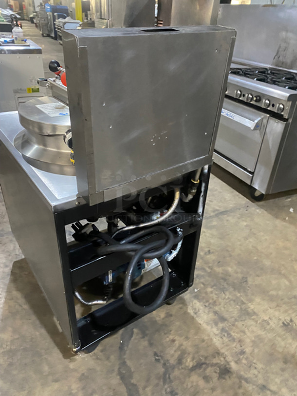 Commercial Electric Powered BKI Pressure Fryer! With Frying Basket! All Stainless Steel! On Casters! Model: FKM 208V 3 Phase - Image 3 of 10