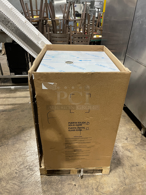 NEW! OUT OF THE BOX! LATE MODEL! 2019 Micro Matic Commercial Refrigerated Beer Kegerator Cooler! No Tower! Model: MDD23E SN: 8101681695 220V 60HZ 1 Phase