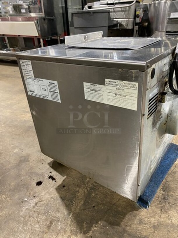 LATE MODEL!  Merrychef Commercial Countertop Rapid Cook Oven! With Digital Touch Controls! With Oven Paddle! All Stainless Steel! Model: EIKONE4 SN: 1209213090484 208/240V! Working When Removed! - Image 4 of 9