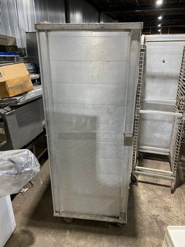 Commercial Single Door Enclosed Pan Rack! Solid Stainless Steel! On Casters! - Image 2 of 8