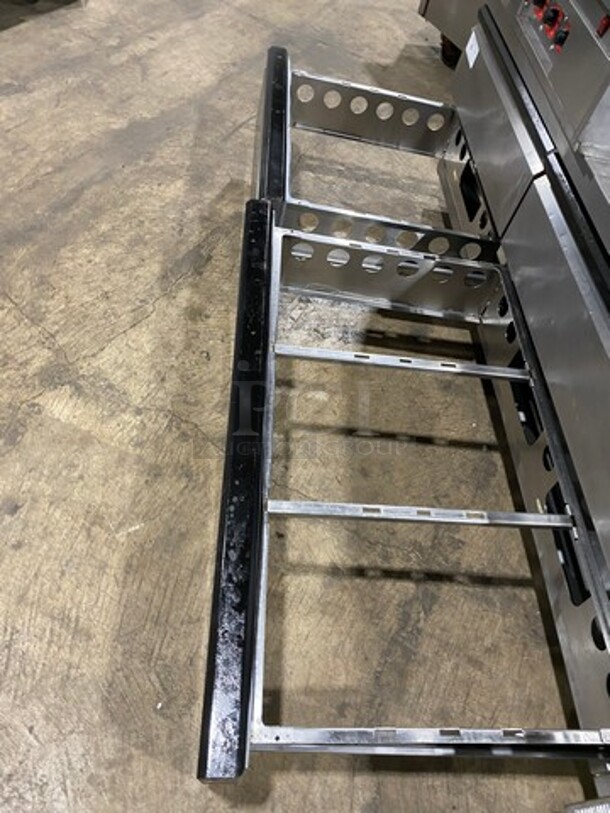 WOW! Silver King Commercial Refrigerated Chef Base! With 4 Drawer Storage Space! All Stainless Steel! On Casters! WORKING WHEN REMOVED! Model: SKRCB84H SN: SAJM82804A 115V 60HZ 1 Phase - Image 6 of 8