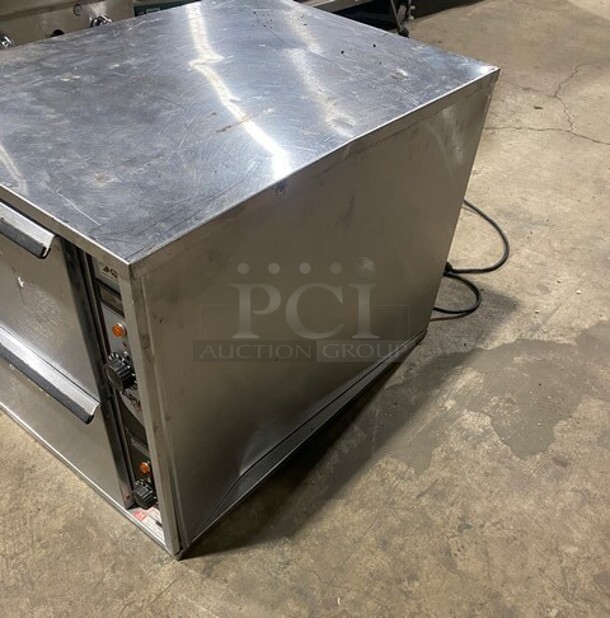 Apw Wyott Stainless Steel 2 Door Bread/Food Warming Cabinet! MODEL HDDS-2 SN: 0806DC7798 120V 1PH - Image 2 of 10