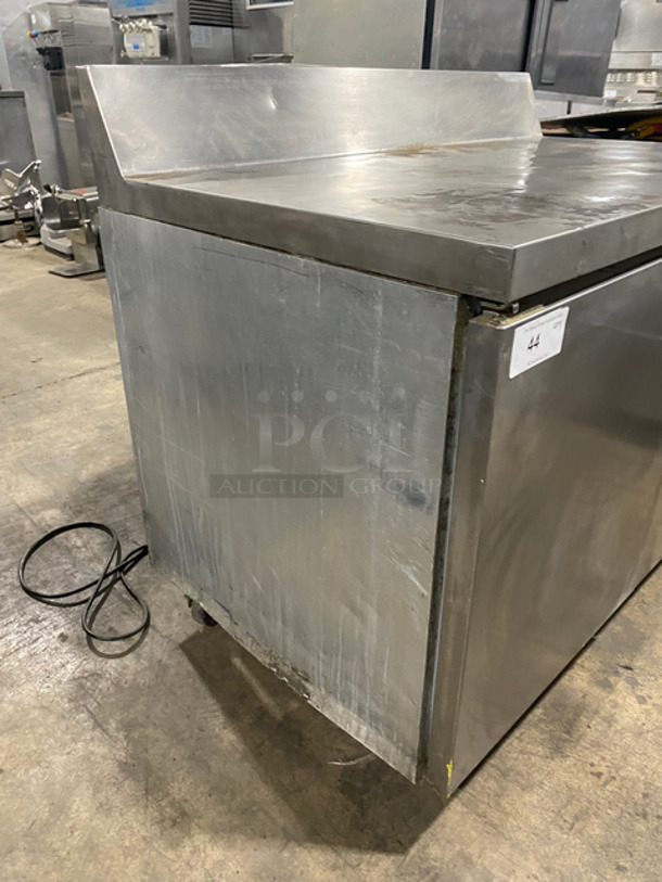 Continental Commercial 2 Door Worktop/Lowboy Refrigerator! With Back Splash! With Poly Coated Racks! All Stainless Steel! On Casters! Model: SW48BS SN: 135B5070 115V 60HZ 1 Phase - Image 2 of 9