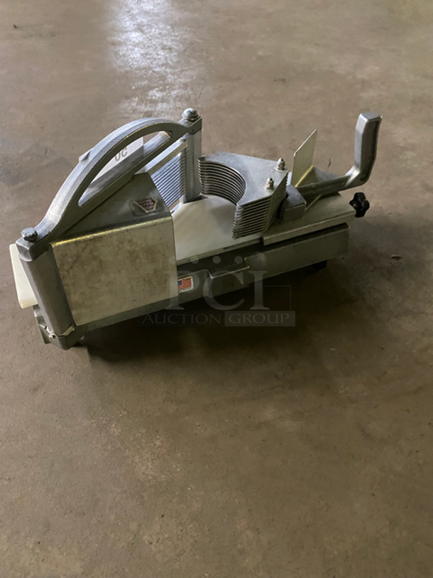 SWEET! Nemco Commercial Countertop Tomato Slicer! With Commercial Cutting Board! On Small Legs! - Image 2 of 6