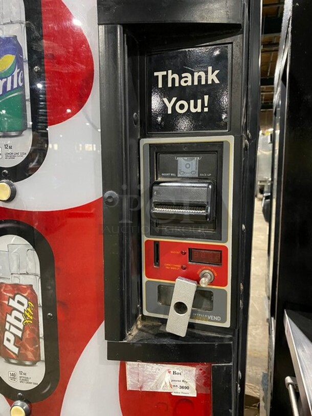 SWEET! Royal Vendors Commercial Floor Style Refrigerated Soda Can Vending Machine!  Suitable for Outdoor Use! MODEL RVCC6609 SN: 200116BA01331 - Image 7 of 11