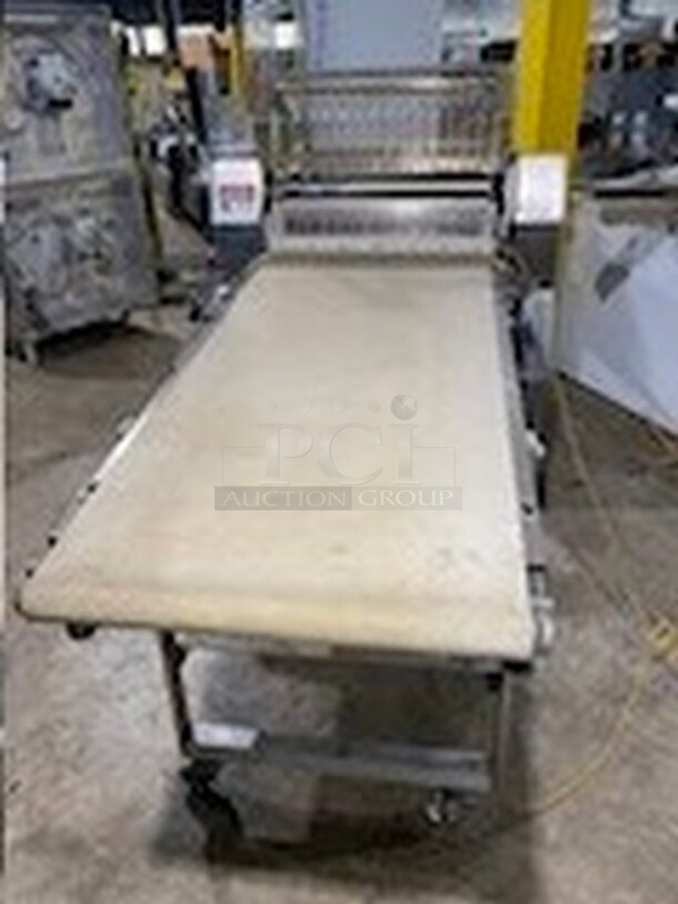 Moline Floor Style Heavy Duty Commercial Reversible Dough Sheeter! Working When Removed!  - Image 3 of 11