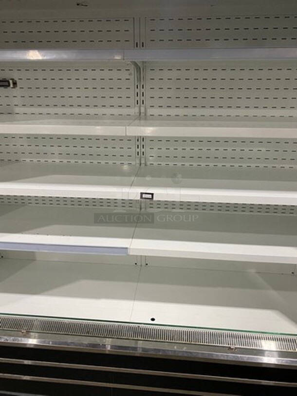 LATE MODEL! 2018 Turbo Air Commercial Refrigerated Grab-N-Go Open Case Merchandiser! POWERS ON, DOES NOT GO DOWN TO TEMP! Model: TOM72EBN SN: H2T2E72D6008 220V 60HZ 1 Phase - Image 9 of 10