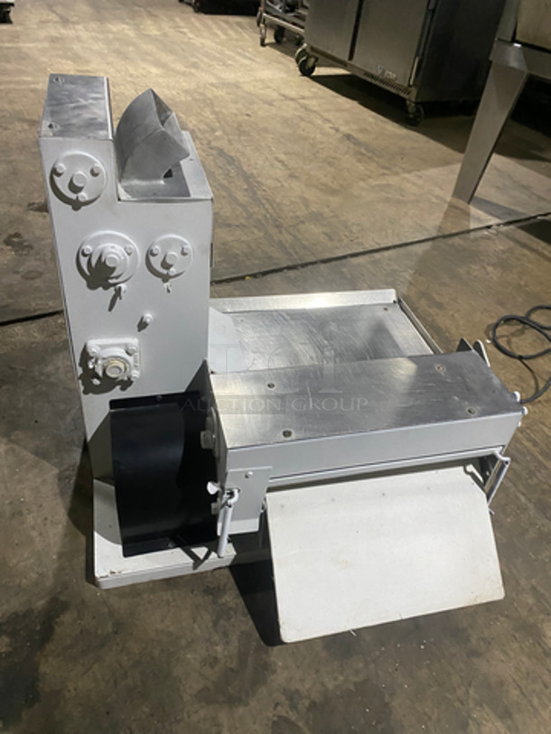 Acme Commercial Countertop Dough Sheeter! All Stainless Steel! - Image 4 of 8
