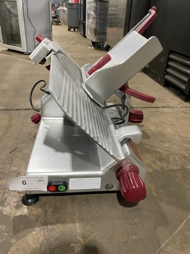 NICE! Berkel Commercial Countertop Deli/Meat Slicer! All Stainless Steel! Model: 827APLUS SN: EN1050111 115V 60HZ 1 Phase - Image 1 of 11