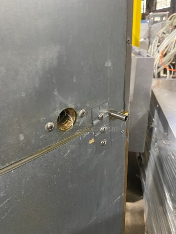 Hoshizaki Commercial Ice Maker Machine! With Commercial Ice Bin! All Stainless Steel! On Legs! Model: KM501MAH SN: R23117L 115/120V 60HZ 1 Phase - Image 7 of 8