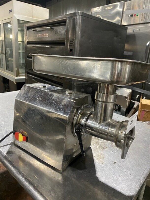 Commercial Countertop Meat Grinder! All Stainless Steel! - Image 2 of 7