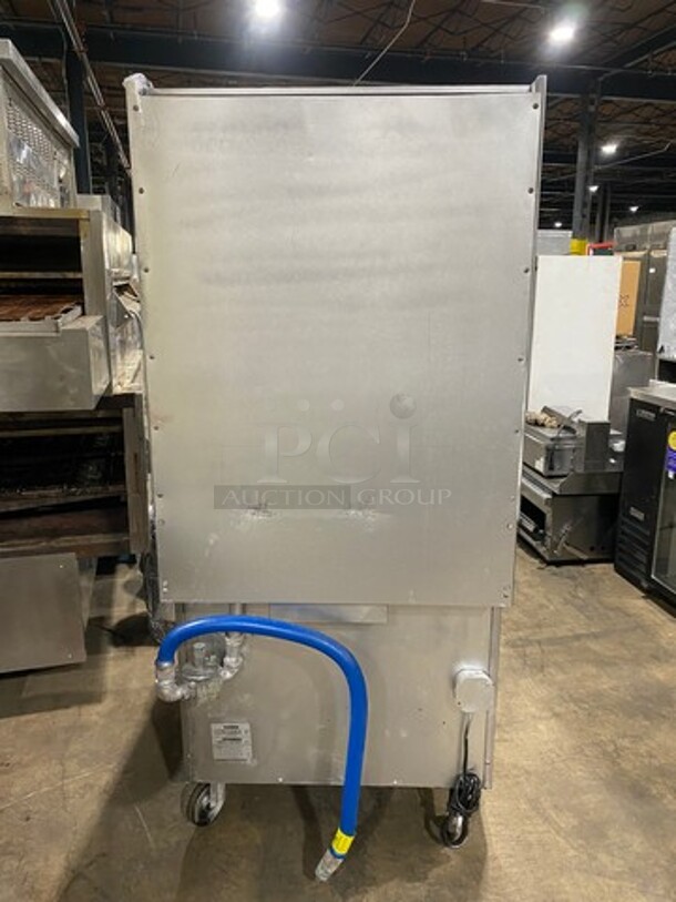 Southbend Commercial Natural Gas Powered 6 Burner Stove! With Raised Back Splash! With Oven Underneath! All Stainless Steel! On Casters! - Image 3 of 11