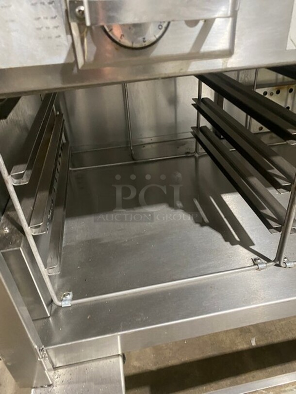 NICE! Seco Electric Powered All Stainless Steel 4 Compartment Steam Table! With Sneeze Guard!On Casters! - Image 7 of 9