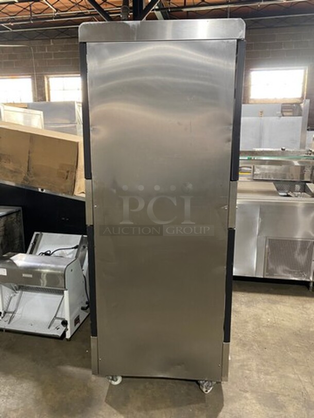 WOW! Hobart Commercial Electric Powered Rotisserie Machine! With Lower Food Warmer! All Stainless Steel! On Casters! Model: HRW330 SN: 750004202! 208V 60HZ 3 Phase! - Image 2 of 11