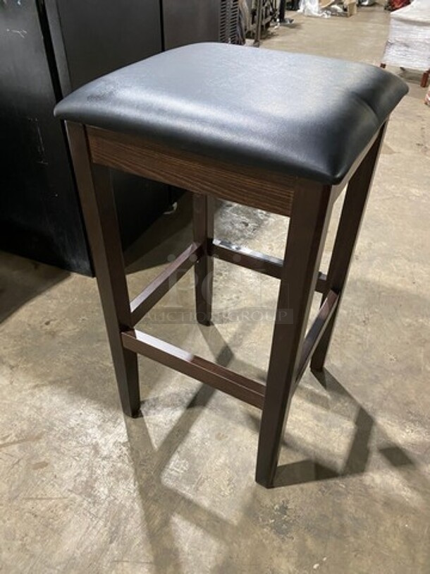 Brand New! Concord Bar Height Dining Chair With Black Vynl Top Seat! 3 X Your Bid! - Image 3 of 7