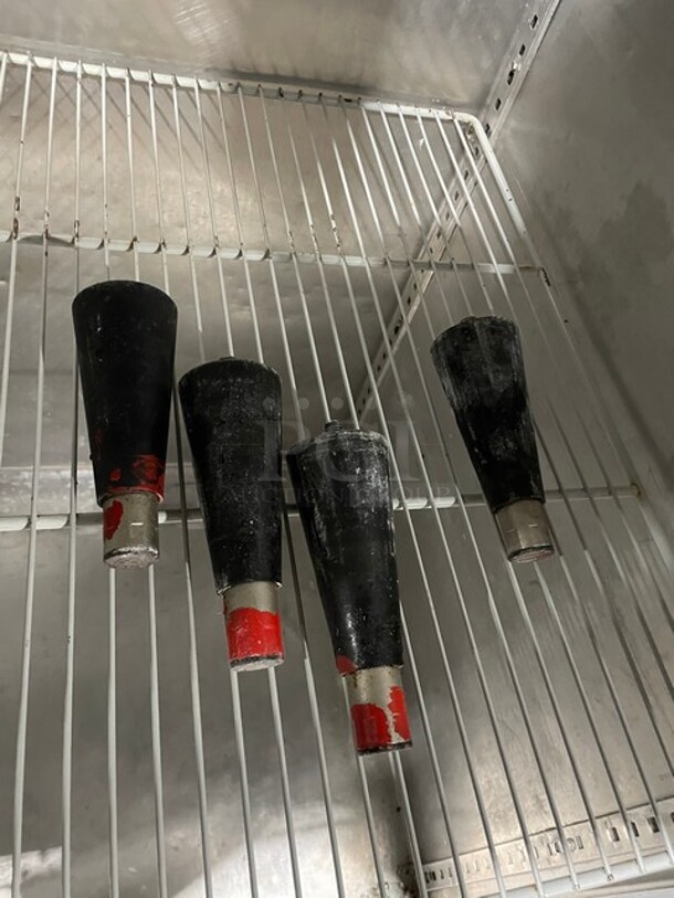 Victory Commercial 2 Door Reach In Freezer! All Stainless Steel! With Poly Coated Racks! 115V 1 Phase!  - Image 8 of 11