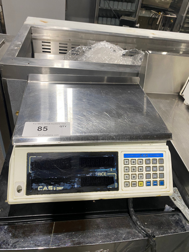 CAS Commercial Countertop Digital Weight/Price Scale! Model: S2000