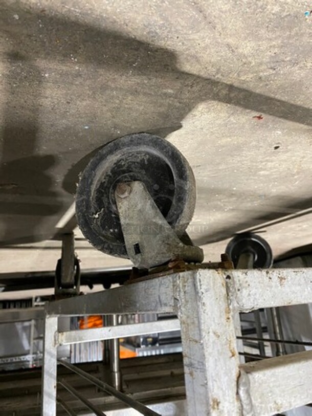 Metal Commercial Pan Transport Rack! On Casters! - Image 5 of 6