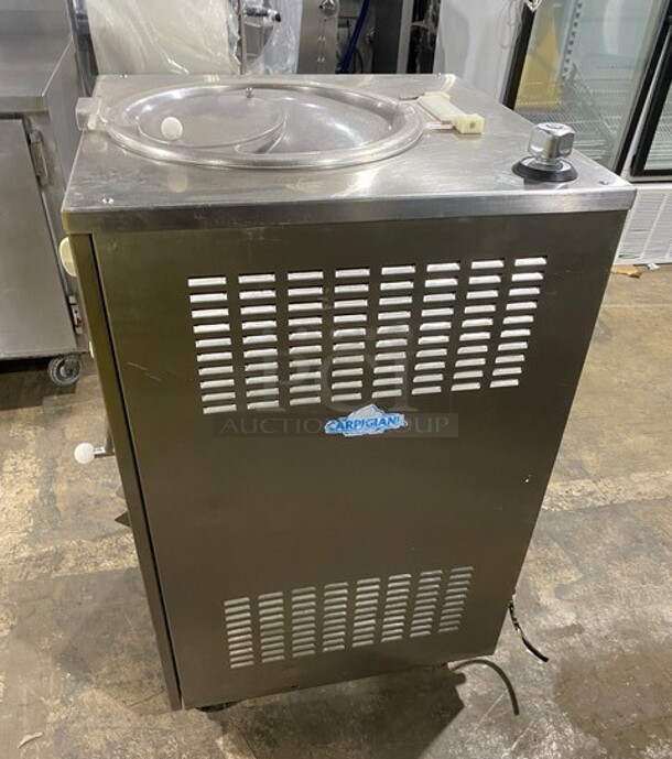 FAB! Carpigiani Commercial Floor Style Gelato Cream Cooker/Pasteurizer! All Stainless Steel! Model PASTOCREMA 55 SN: 387735! 220V 3 Phase! On Casters! - Image 4 of 11