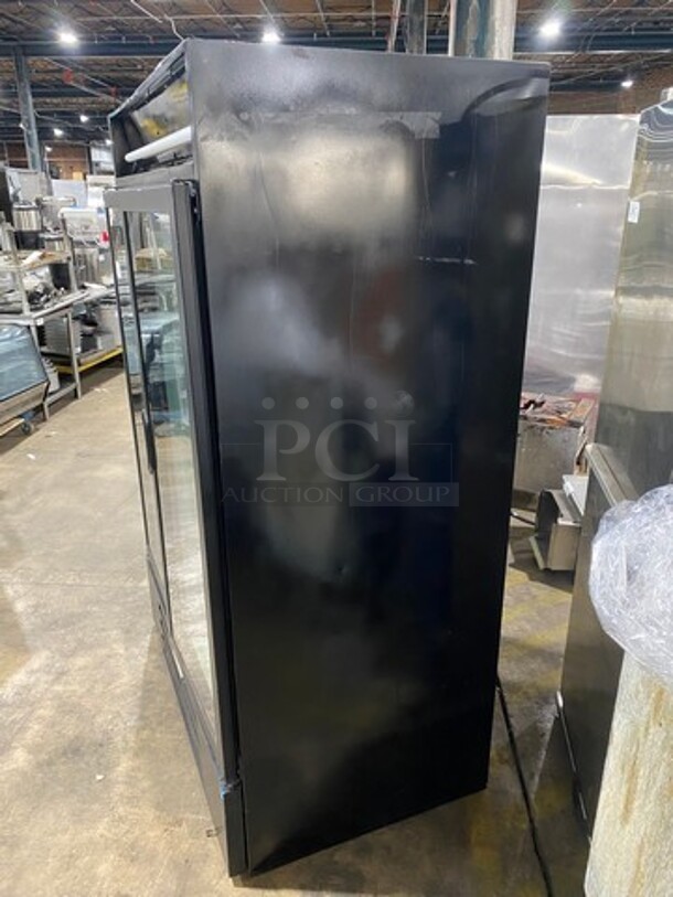 Beverage Air! Commercial 2 Door Reach In Cooler Merchandiser! With View Through Doors! With Poly Coated Racks! MODEL LV491B 115V 1PH - Image 2 of 9