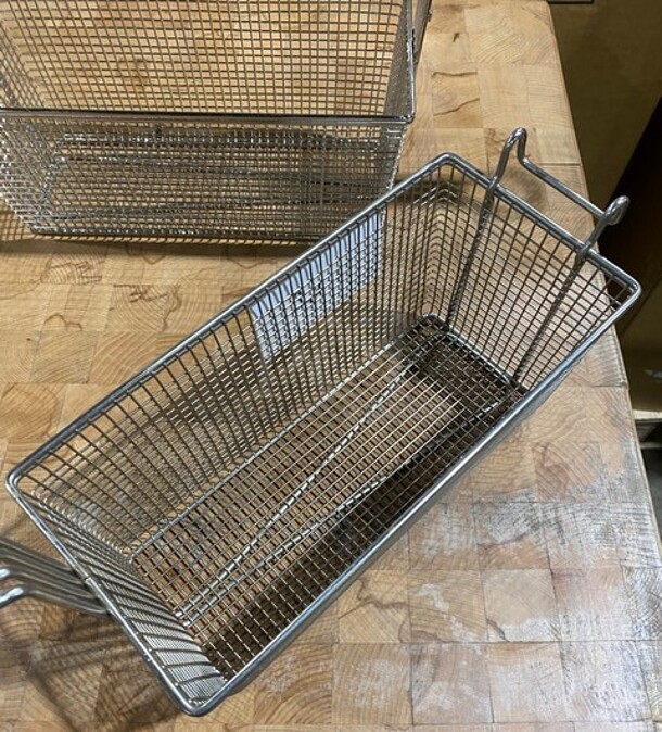 Brand New Stainless Steel Frying Baskets! 2x Your Bid! - Image 5 of 7