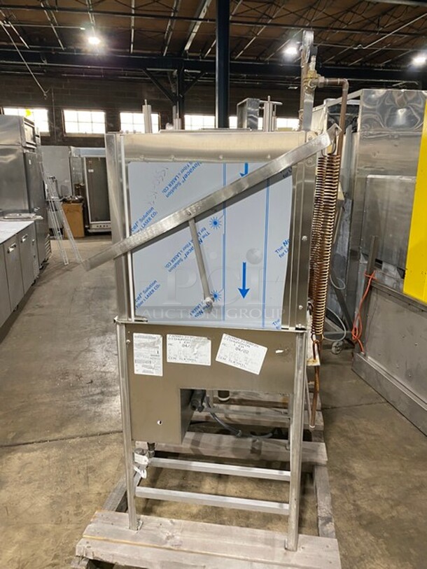 NEW! Out Of The Box! Insinger ENERGY STAR Stainless Steel Commercial Straight Pass-Through Dishwasher w/ Tank! MODEL 50-20N2 440V 3Ph - Image 3 of 8