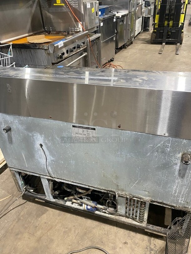Turbo Air Stainless Steel Commercial Sandwich Salad Prep Table Bain Marie Mega Top on Commercial Casters! Model TST-48SD 155V 1PH - Image 3 of 10